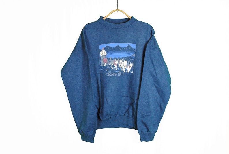 Vintage Cervina Arctic Dogs Big Logo Sweatshirt