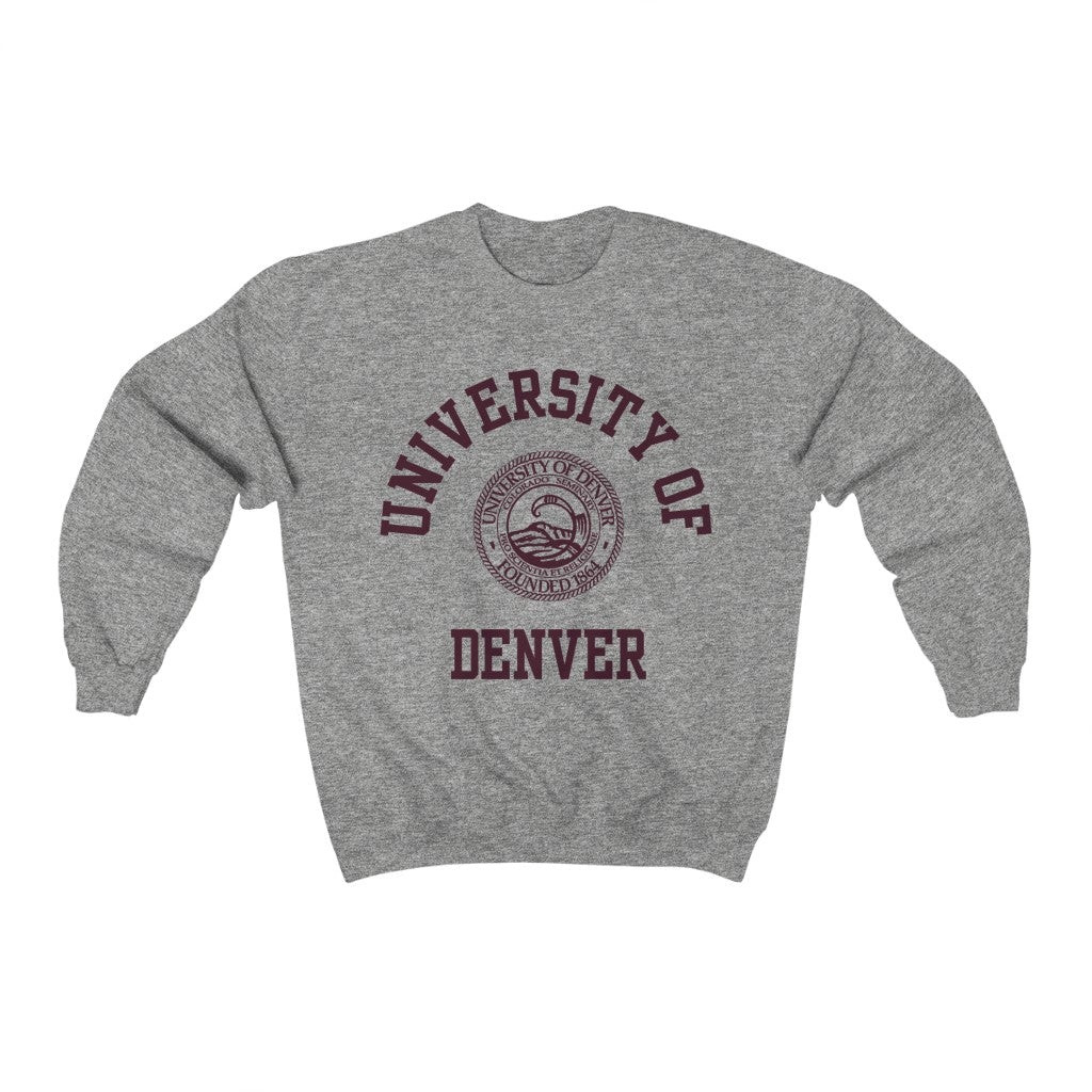 Vintage Champion University Of Denver Sweatshirt 211231