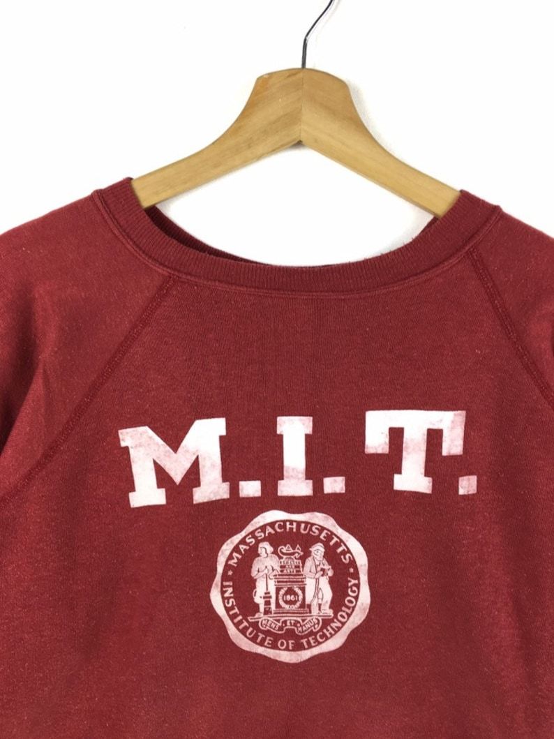 Vintage Champion X Mit Sweatshirtmassachusetts Institute Of Technology Vintage University Sweatshirt Sportswear Streetwear