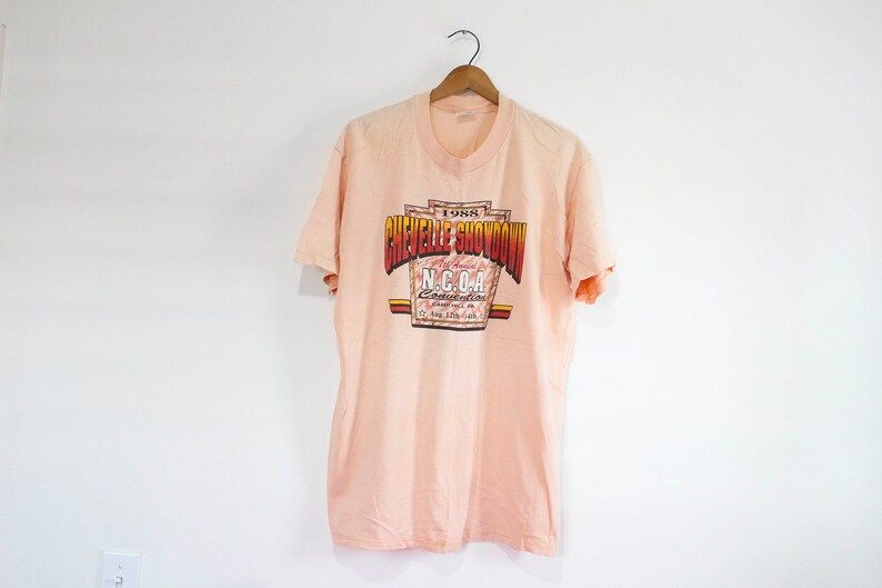 Vintage Chevy Chevelle Showdown Camp Hill Pennsylvania 1988 T Shirt vintage chevy chevelle showdown camp hill pennsylvania 1988 t shirt 1viyy