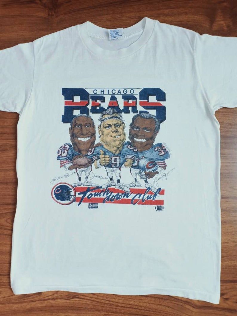 Vintage Chicago Bears Caricature 80'S Shirt