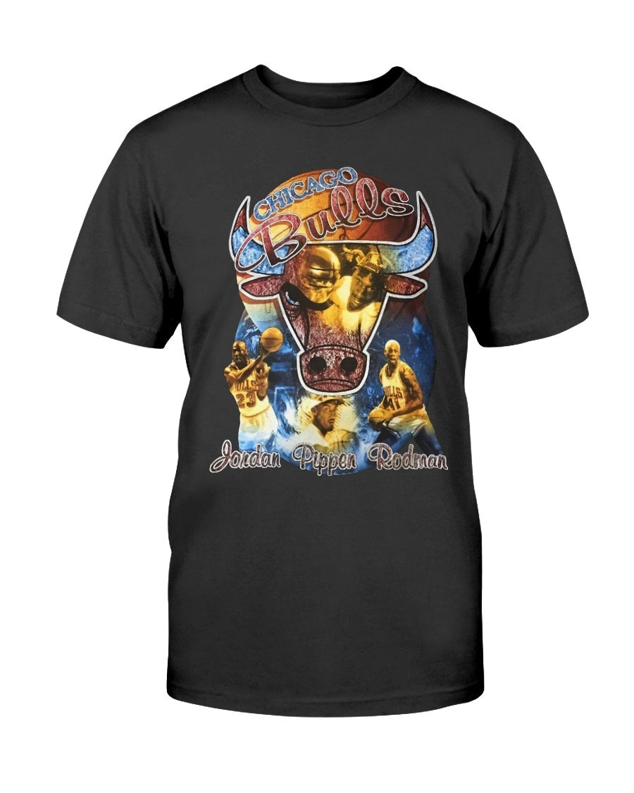 Vintage Chicago Bulls 90 S T Shirt 211207