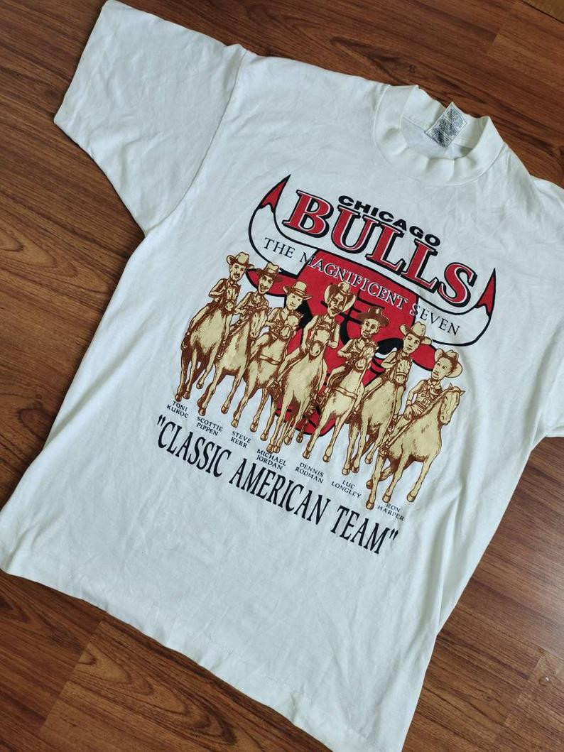 Vintage Chicago Bulls Classic Team 90'S Shirt