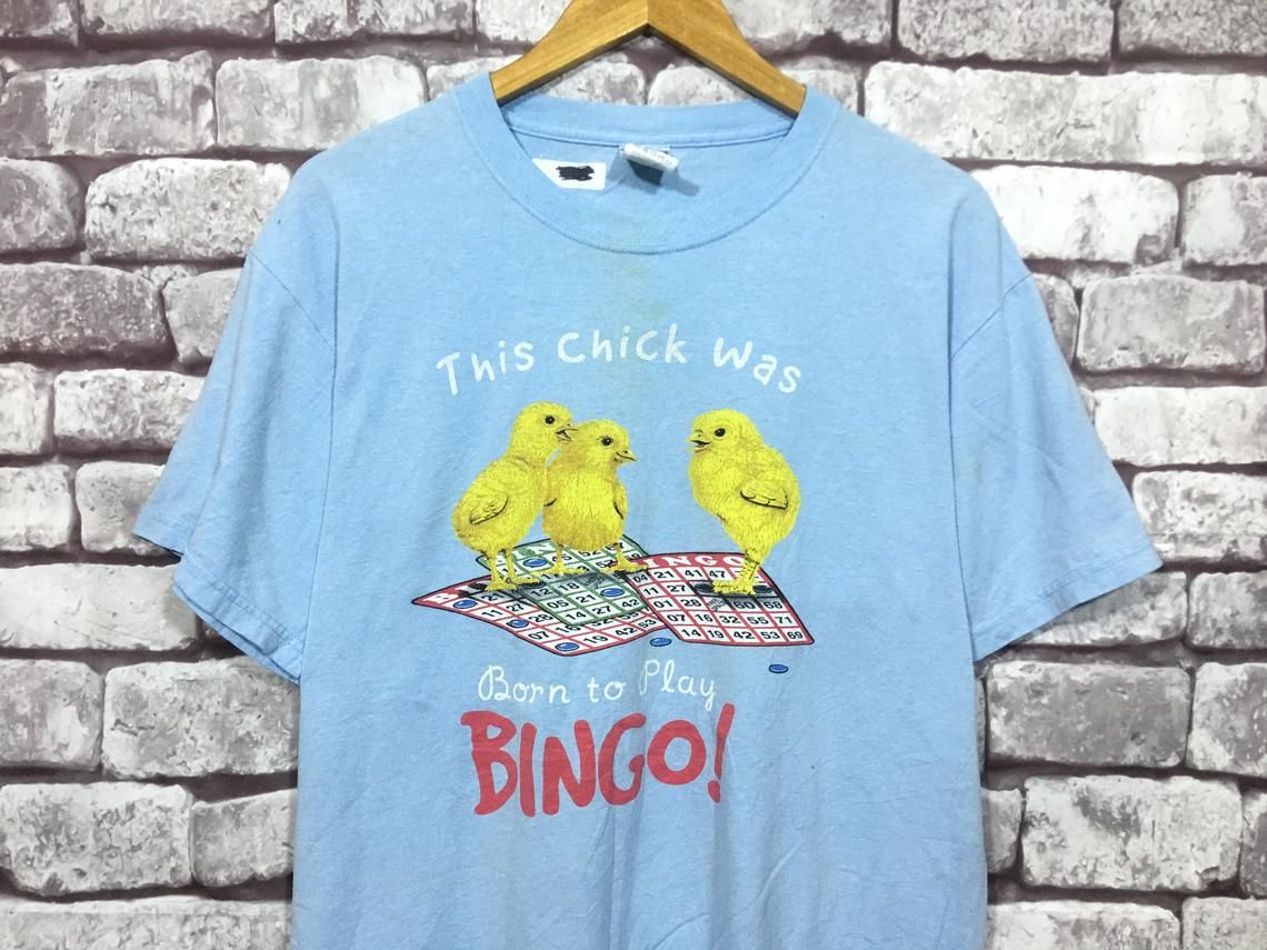 Vintage Chicken bingo Shirt