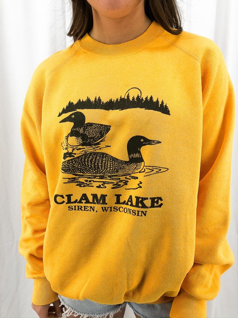 Vintage Clam Lake Sweatshirt