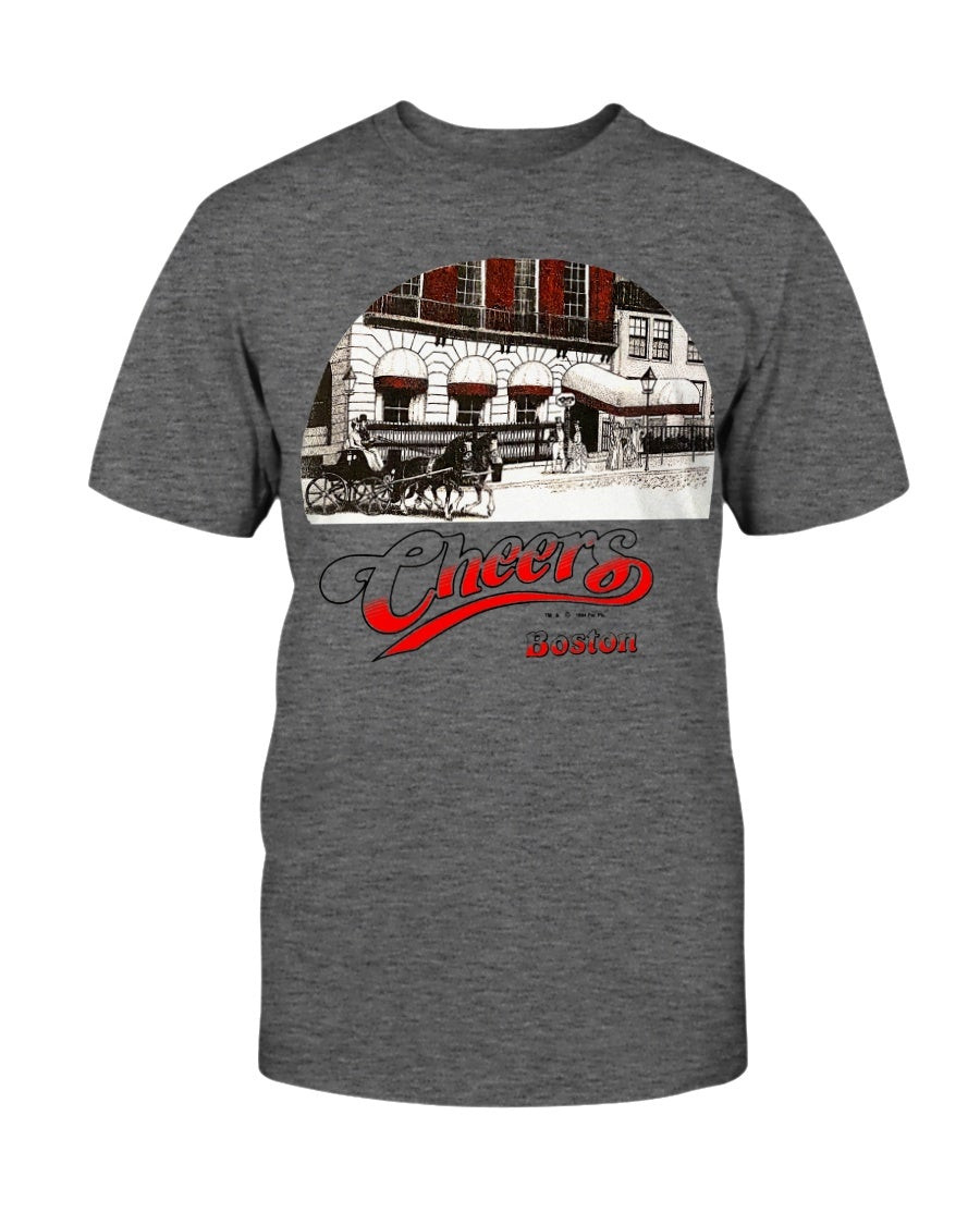Vintage Classic 80S Cheers Boston Bar Television T Shirt 211025