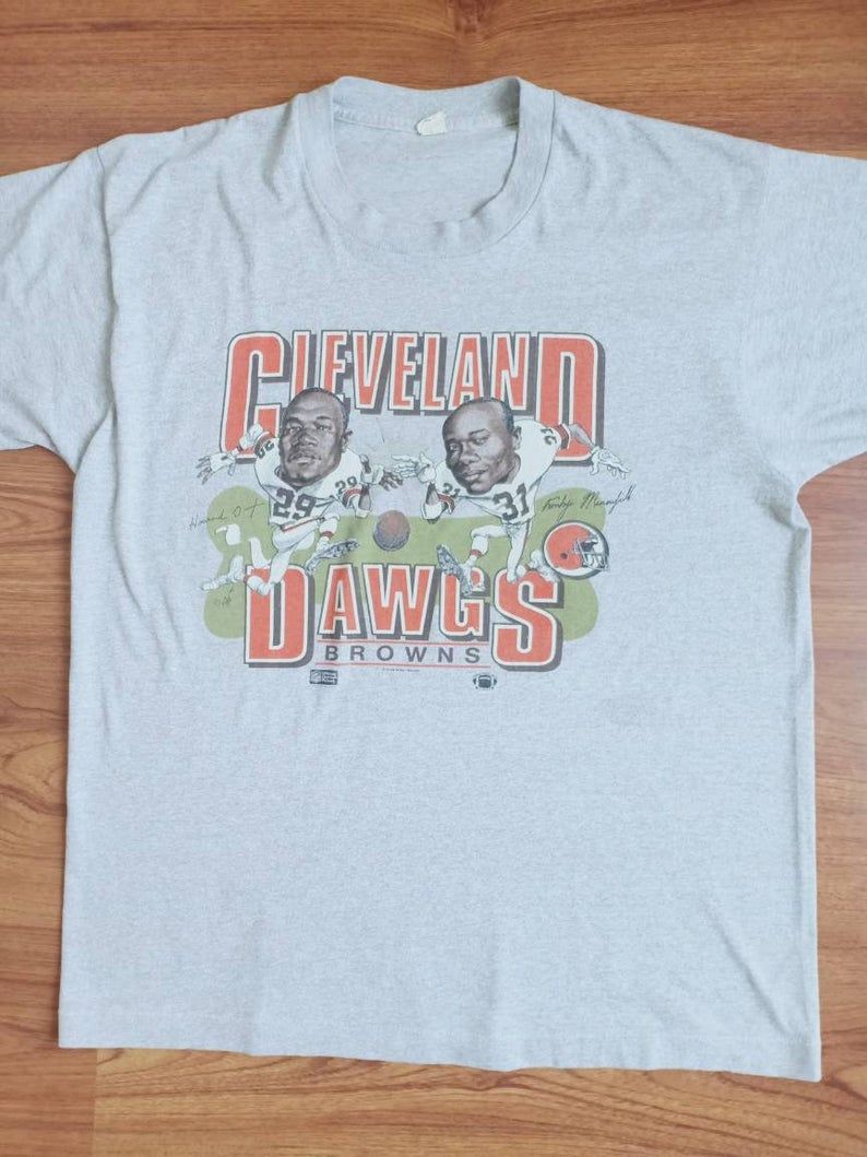 Vintage Cleveland Browns Caricature 80'S Shirt