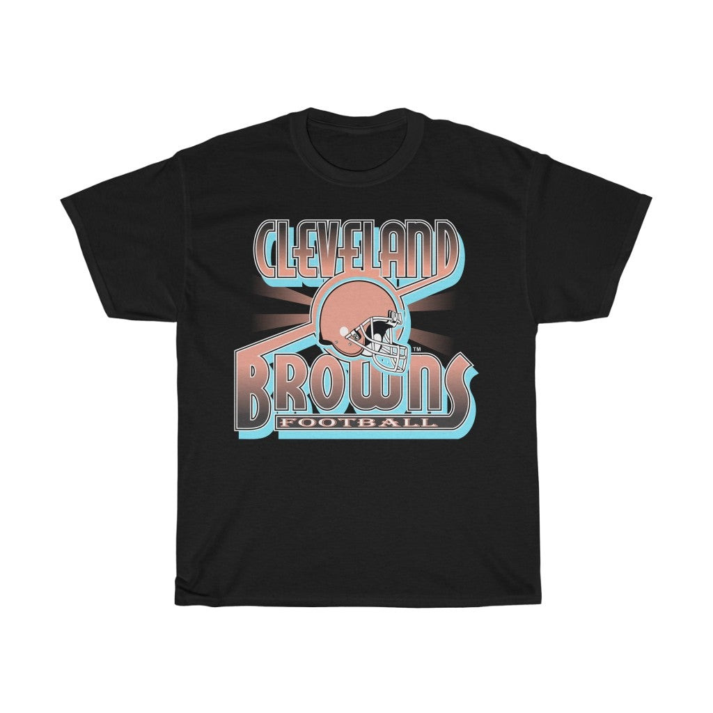 Vintage Cleveland Browns Unisex Heavy Cotton Tee 083021