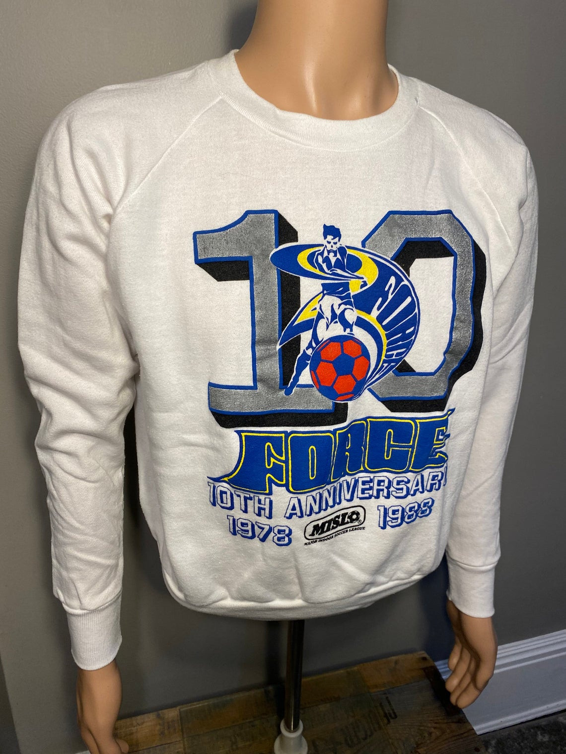 Vintage Cleveland force rare 1980s 1988 10th Anniversary Cleveland Ohio shirt