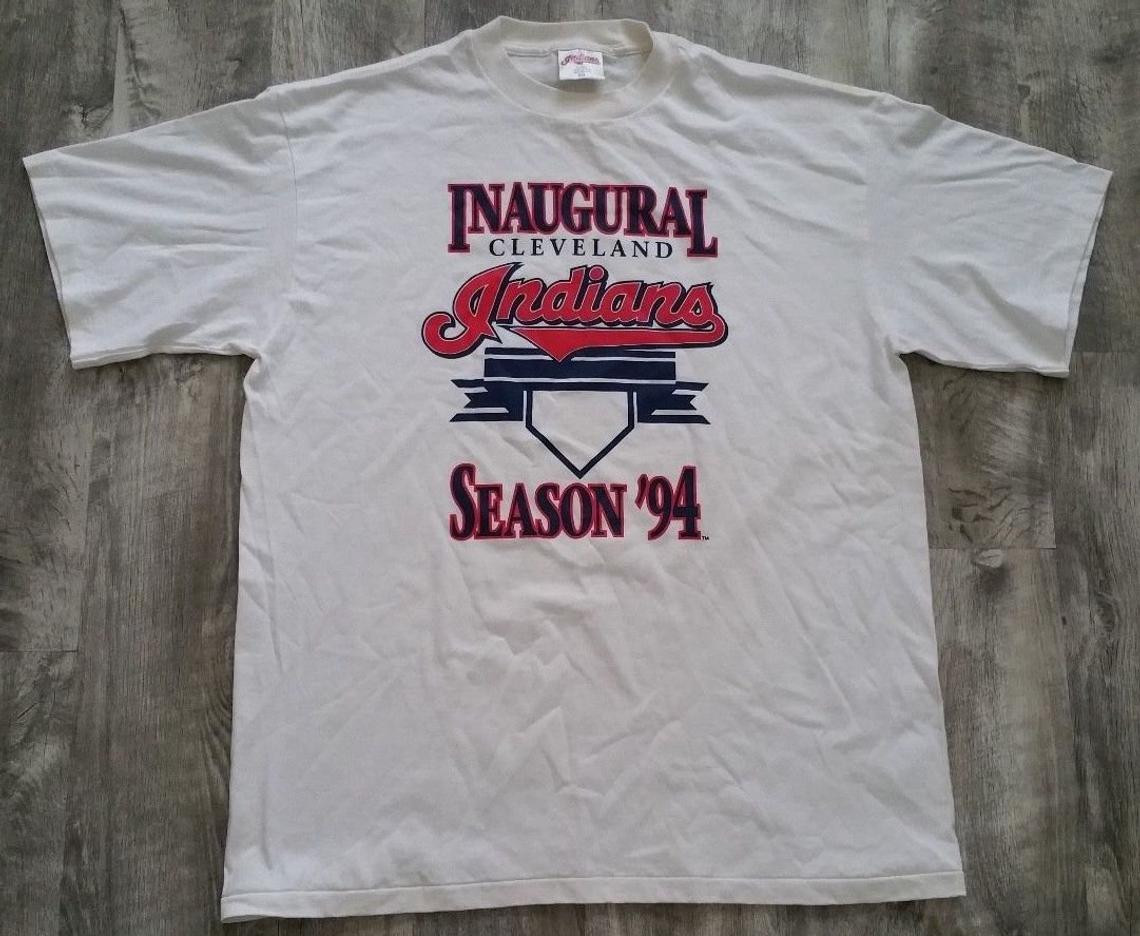 Vintage Cleveland Indians 1994 Inaugural Season Shirt