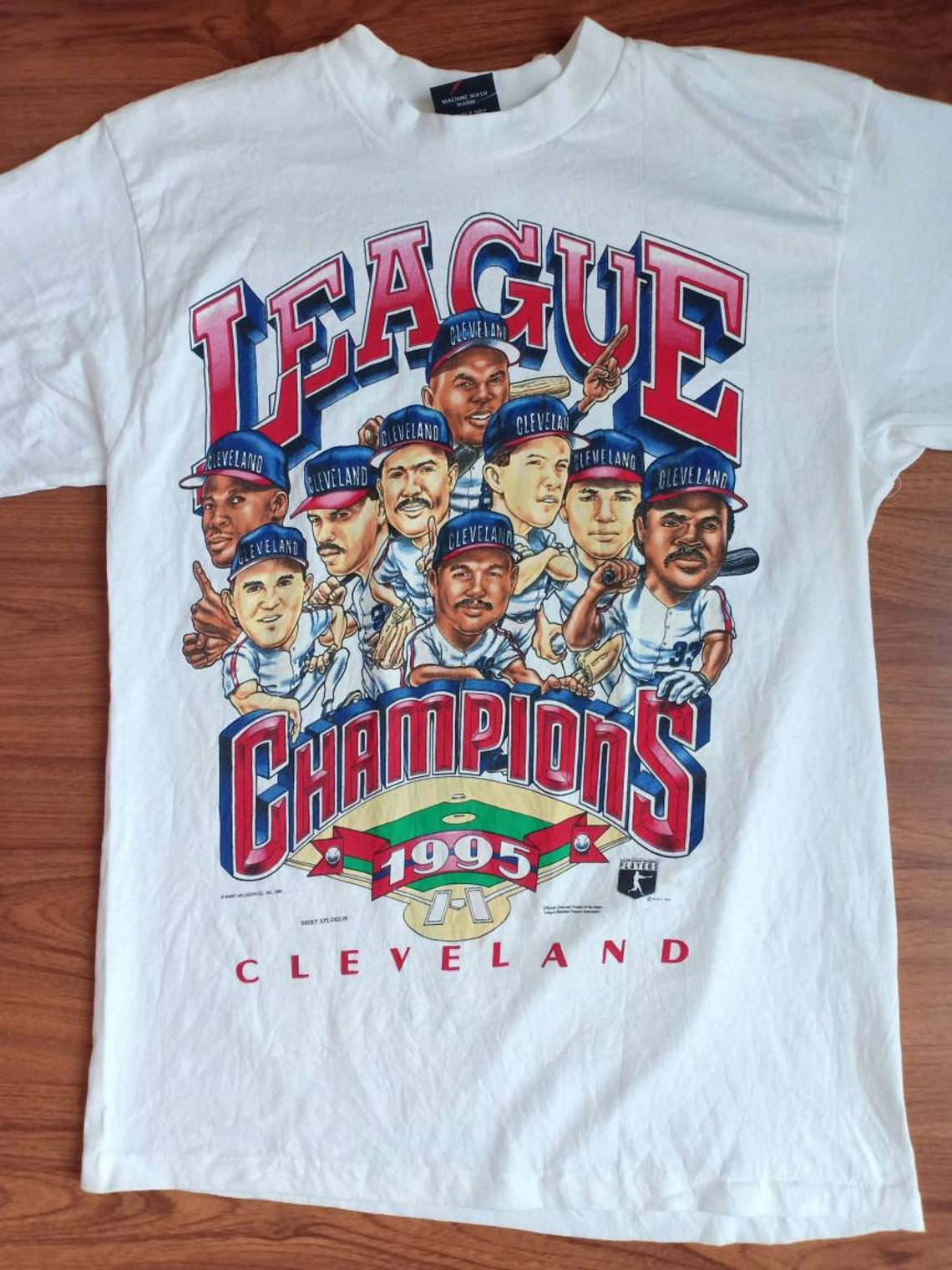 Vintage Cleveland Indians Caricature 90's shirt