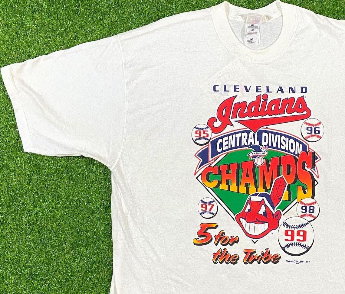 Vintage Cleveland Indians Five For The Tribe shirt