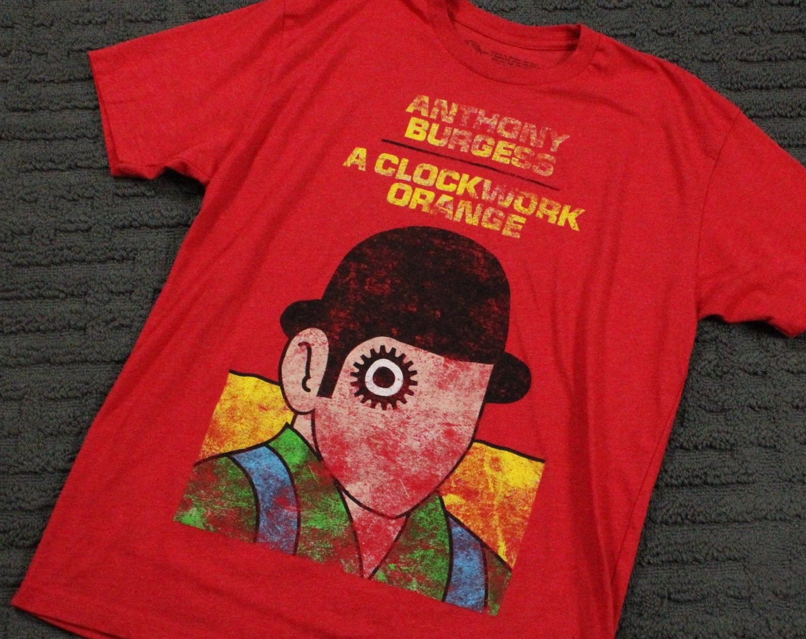 Vintage Clockwork Orange T-Shirt / 90S Movie Graphic Promo Tee