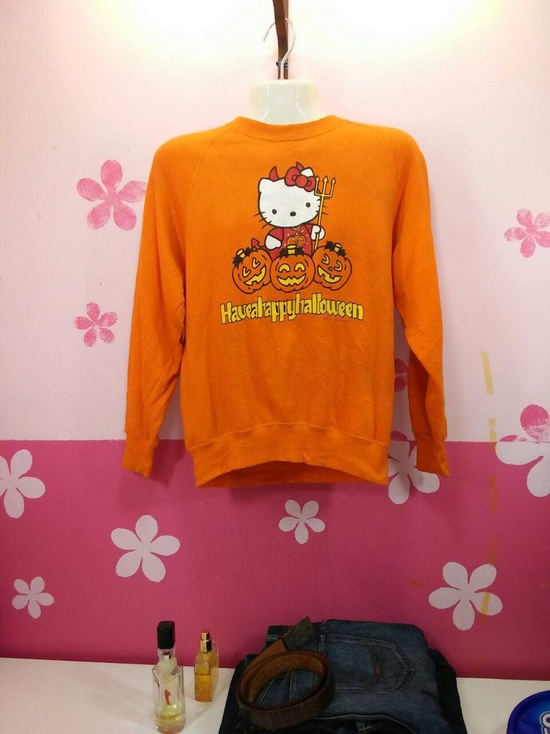 Vintage Clothing 30 Off 80S Rare Dan Knit Made In Japan Halloween Copyrigth 1989