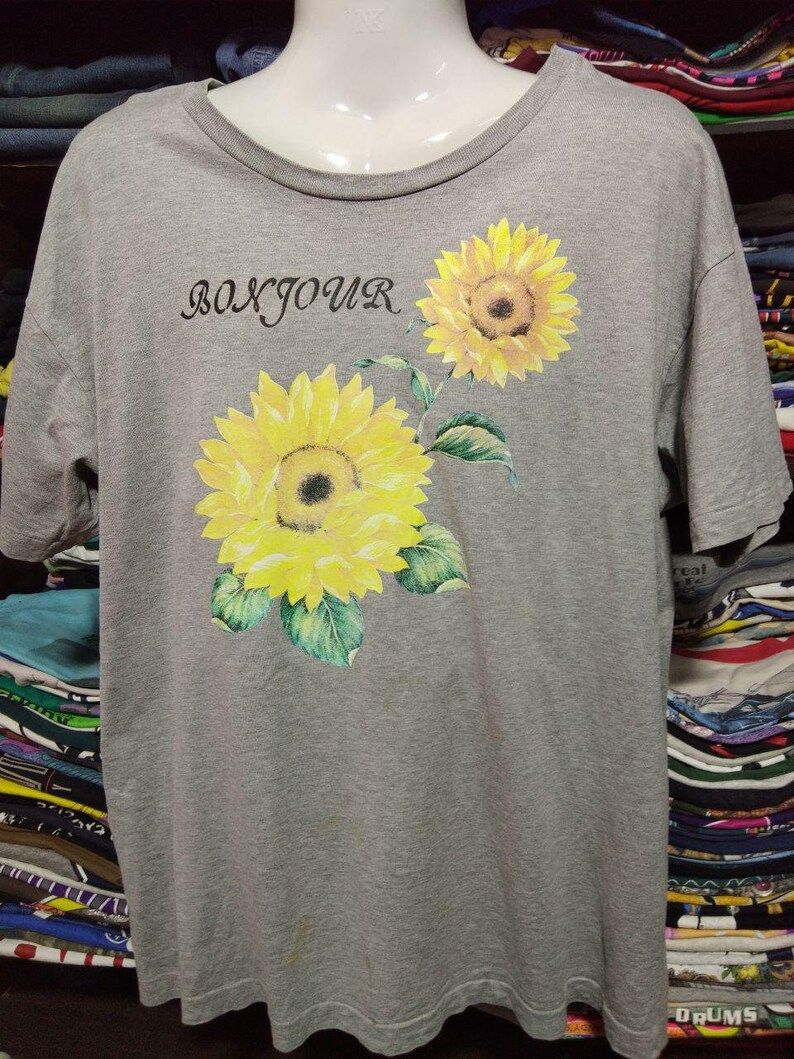 Vintage Clothing 90S Rare Bonjour T Shirt