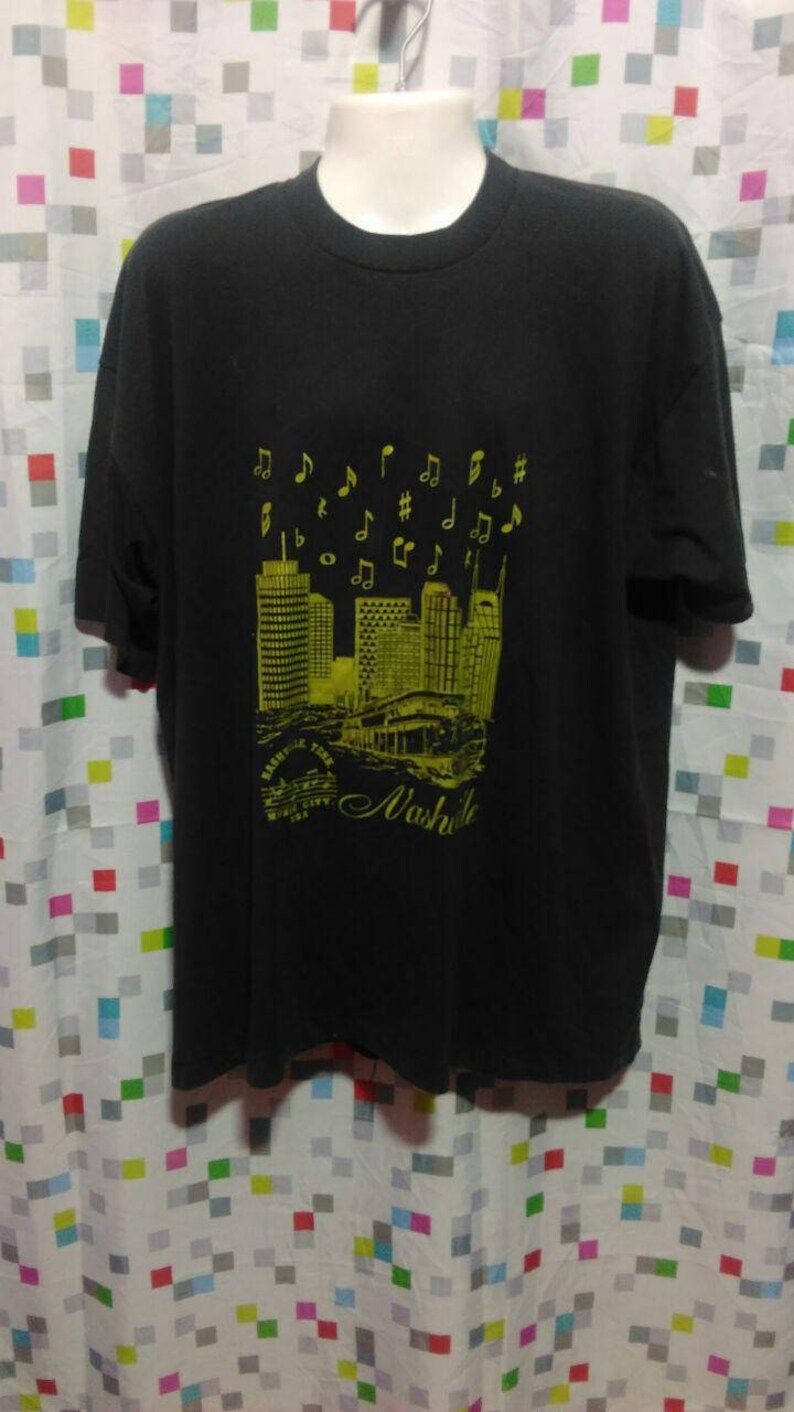 Vintage Clothing 90S Rare Fruit Of The Loom Made In Usa Music City Usa Nashville Size Xxl