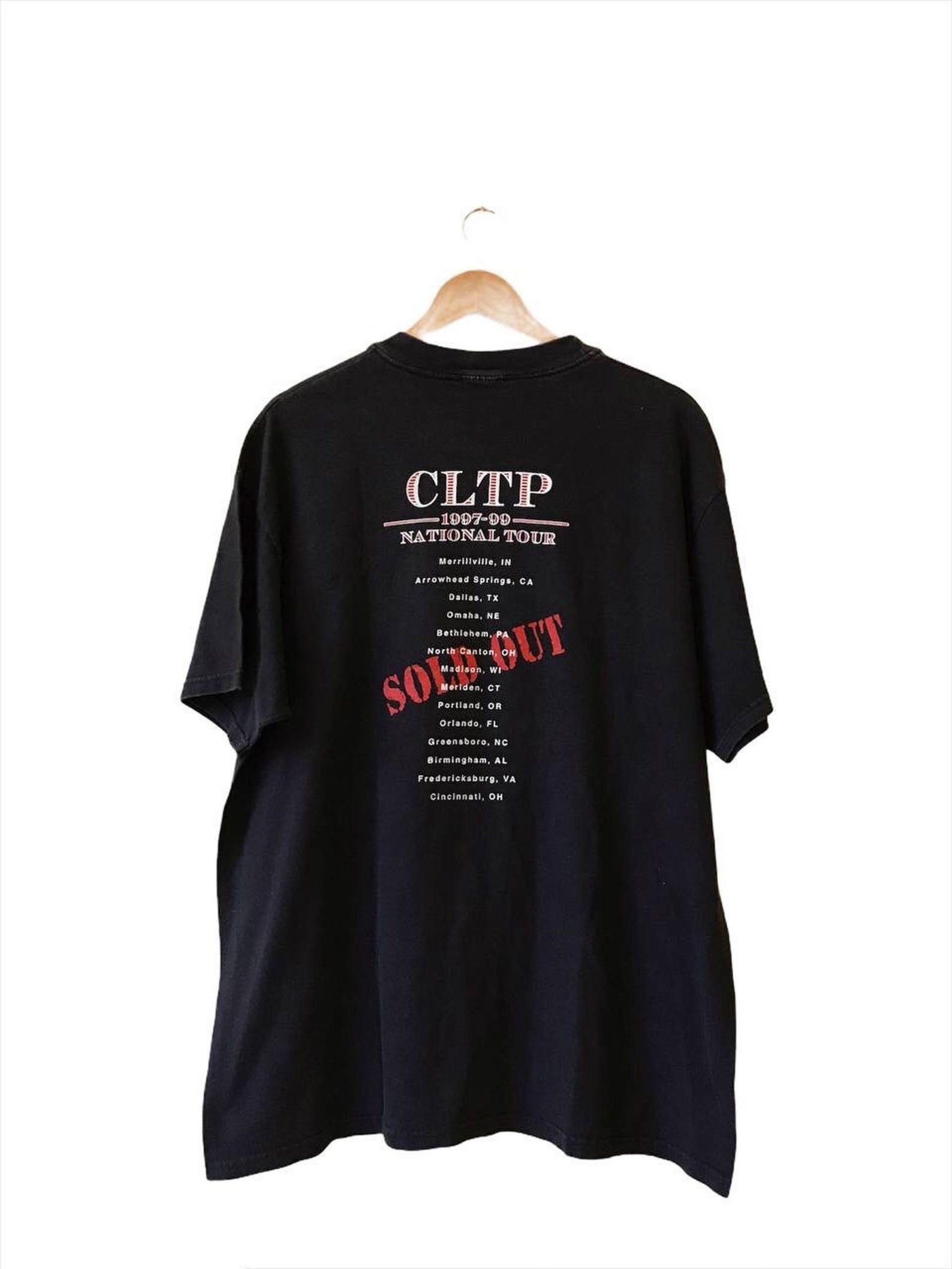 Vintage Cltp 1997-1999 National Tour Tee
