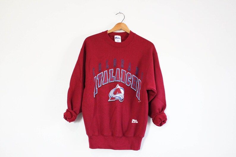Vintage Colorado Avalanche Hockey Nhl Sweatshirt