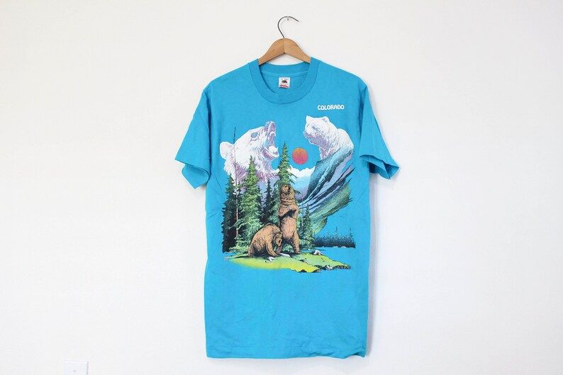 Vintage Colorado Bear Wildlife T Shirt