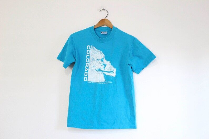 Vintage Colorado Skiing T Shirt vintage colorado skiing t shirt crvef