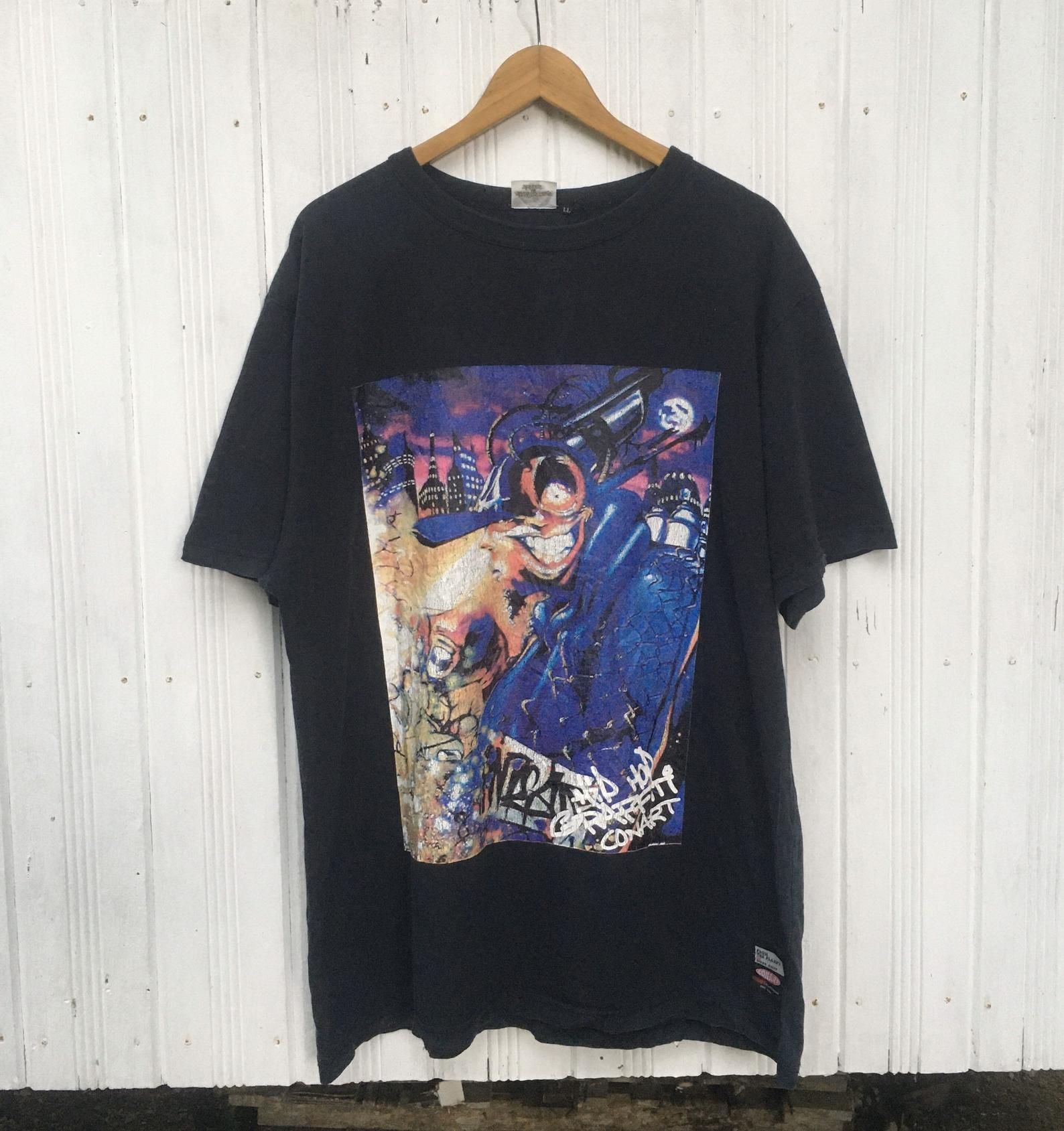 Vintage Conart Skateboard/ Hiphop Grafi Conart /From The Planet Of Dope Shit Streetwear Skate Tshirt
