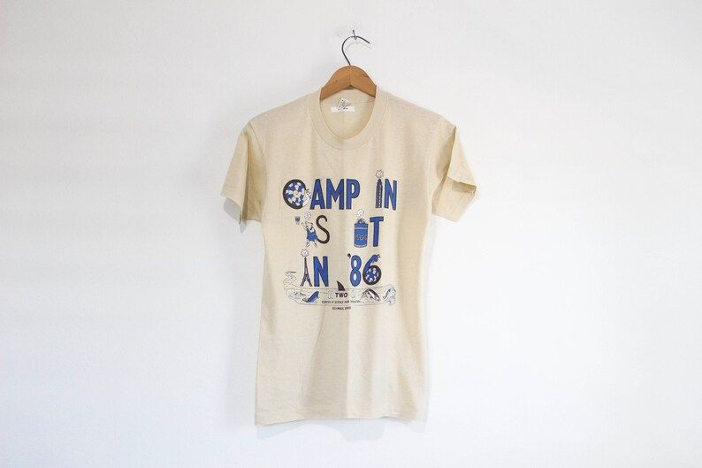 Vintage Cosi Camp In 1986 Columbus Ohio T Shirt