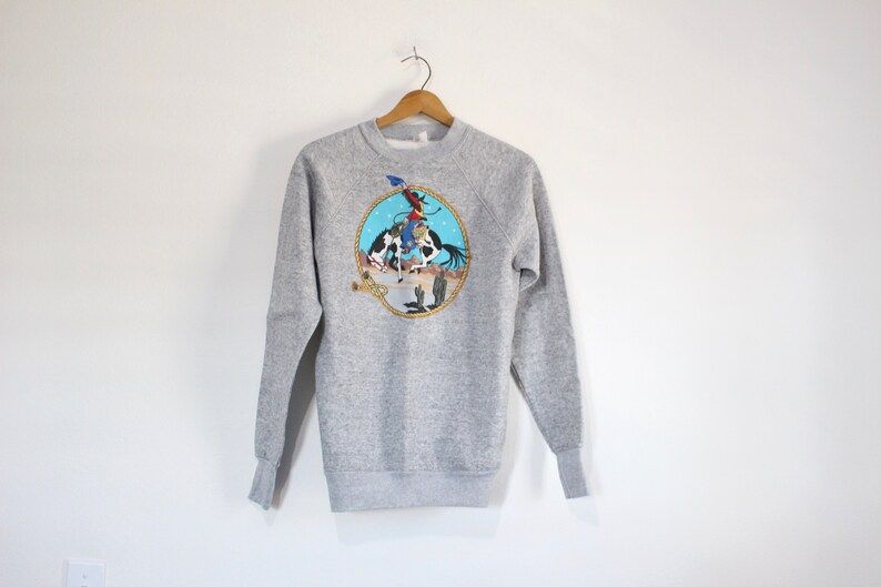 Vintage Cowboy Sweatshirt Medium vintage cowboy sweatshirt medium bvi2w