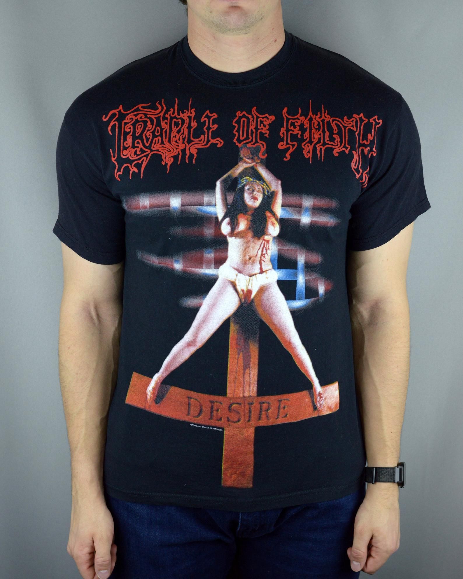 Vintage Cradle Of Filth Desire 2003 T Shirt