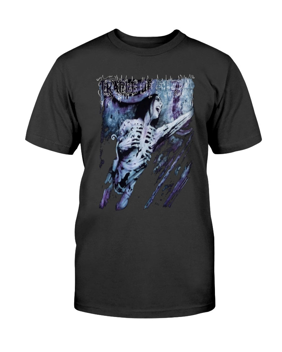 Vintage Cradle Of Filth Total Darkness Concert Tour T Shirt 211209