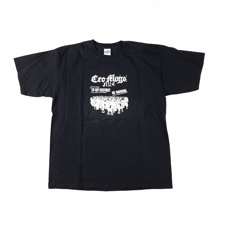 Vintage Cro Mags Flyer T Shirt Sz Xl The Hope Conspiracy No Warning