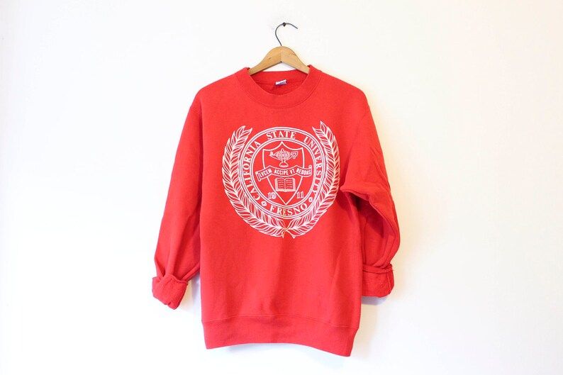 Vintage Csu Fresno California State University Sweatshirt