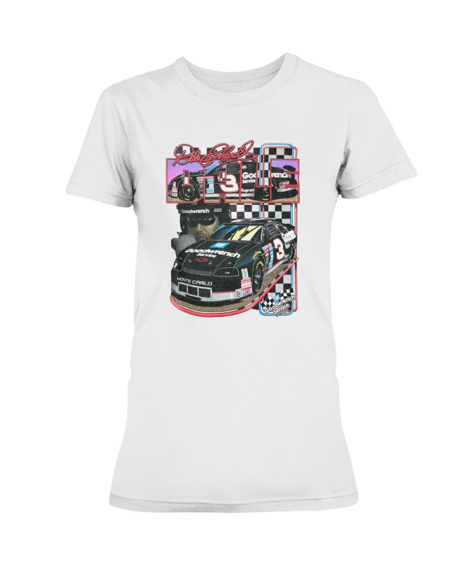 Vintage Dale Earnhardt Ladies T Shirt 211218