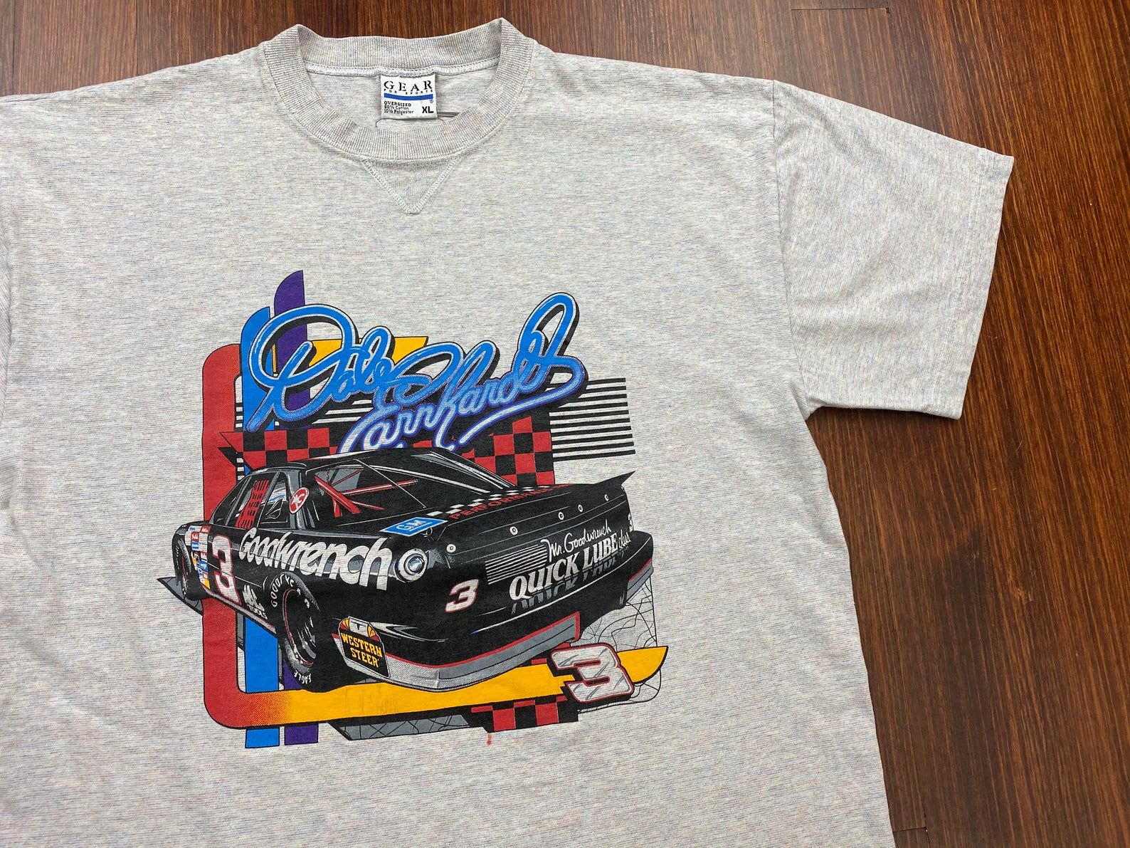 Vintage Dale Earnhardt Tshirt 90S Dale Earnhardt Shirt Vintage Dale Shirt Goodwrench Quick Lube Made In Usa Salt And Pepper Gear For Sports