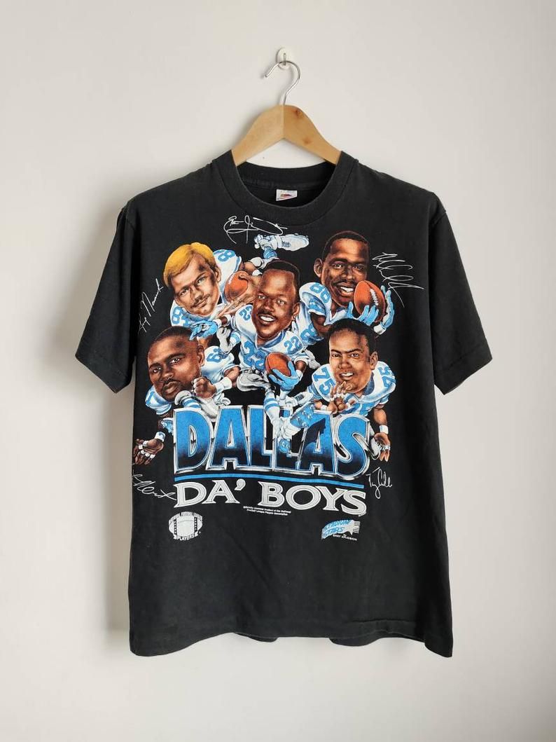 Vintage Dallas Cowboys World Champions Caricature 90's Shirt