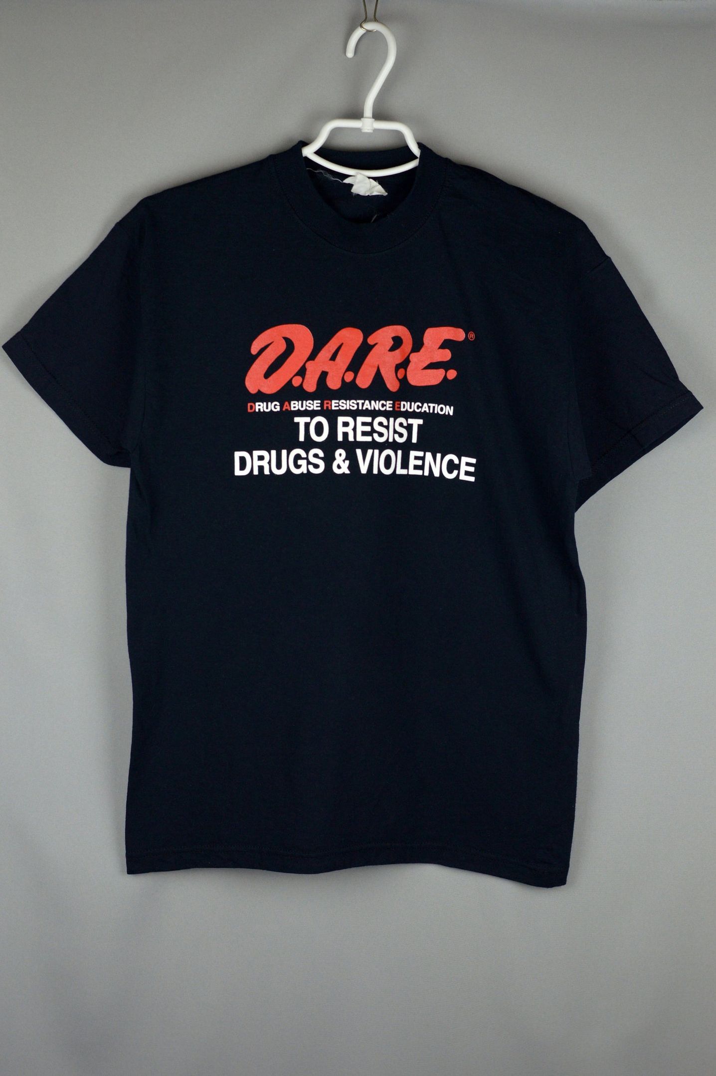 Vintage Dare To Resist Drugs And Violence 90S T Shirt