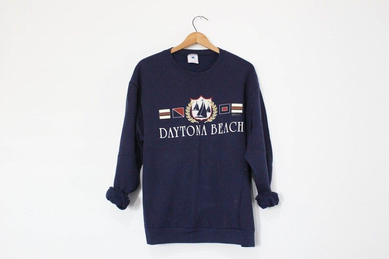 Vintage Daytona Beach Florida Sweatshirt vintage daytona beach florida sweatshirt