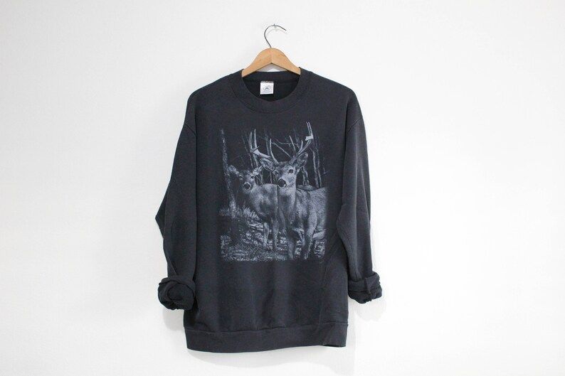Vintage Deer Stag Wilderness Sweatshirt