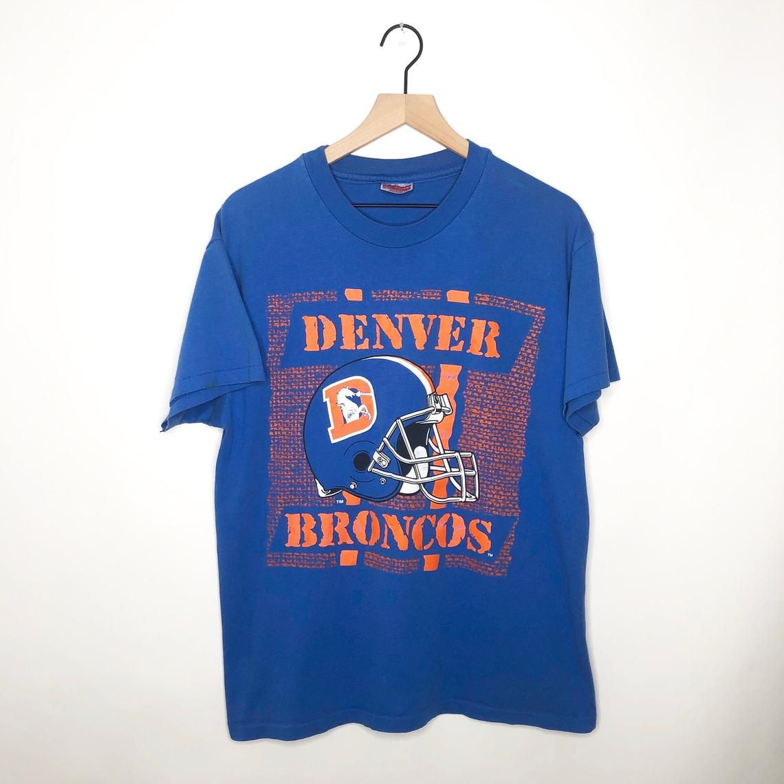 Vintage Denver Broncos T-Shirt 90s NFL Football Shirt