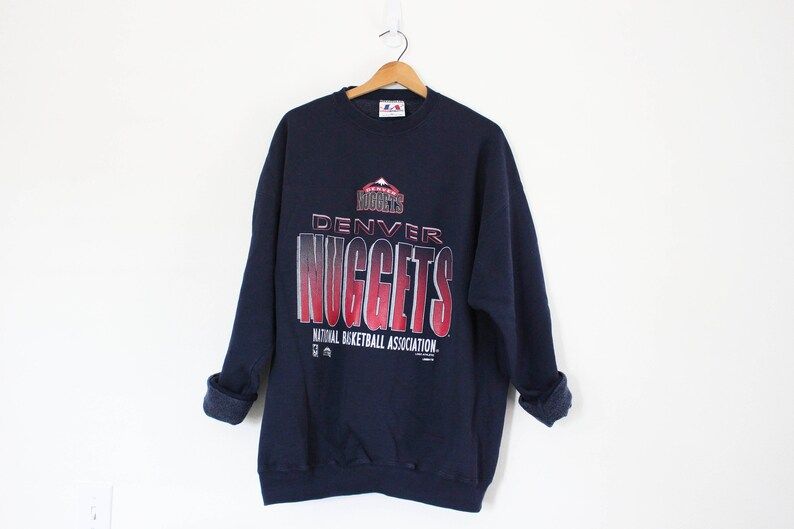 Vintage Denver Colorado Nuggets Basketball Sweatshirt
