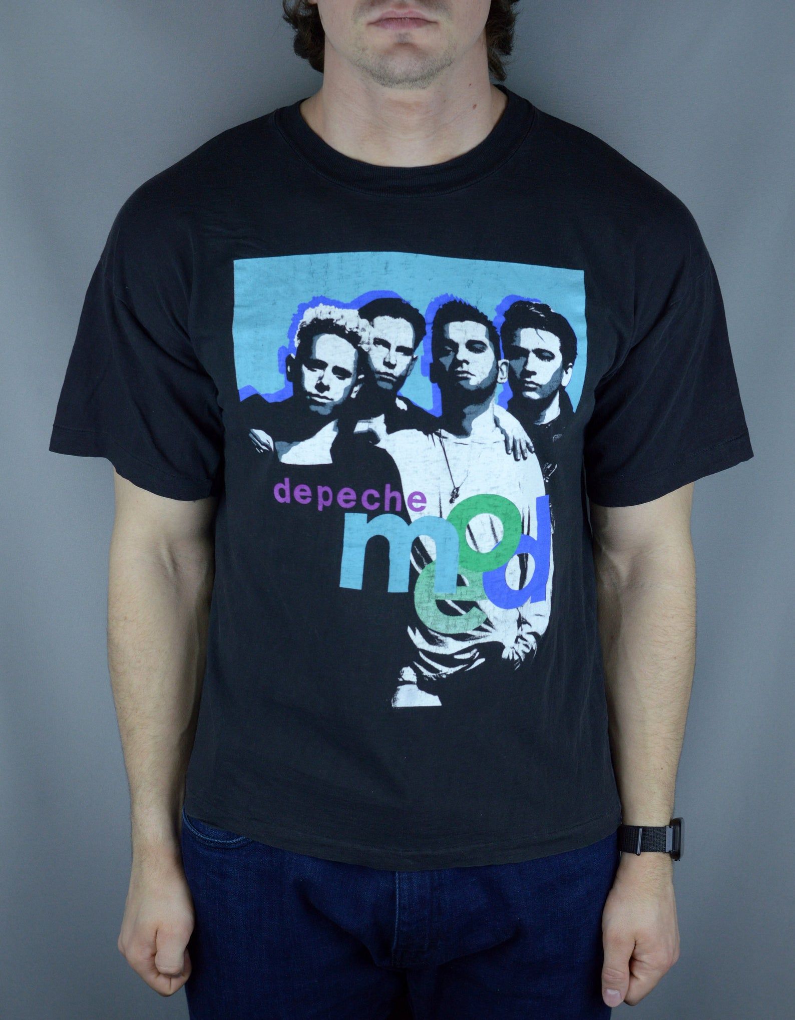 Vintage Depeche Mode 90S T Shirt Single Stitch
