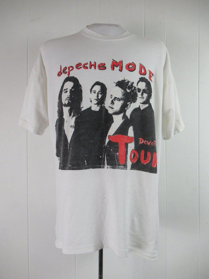 Vintage Depeche Mode Concert Tour Shirt