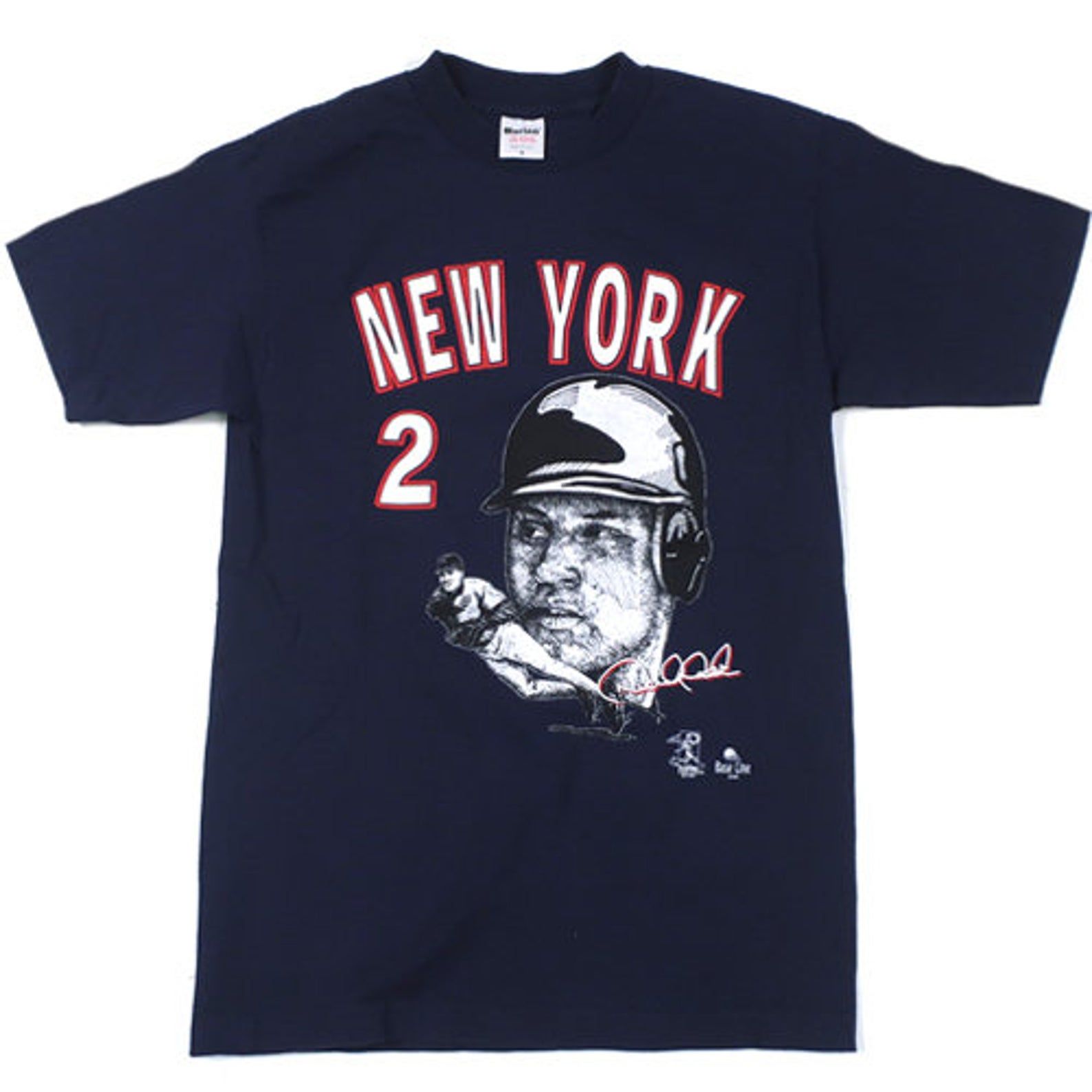 Vintage Derek Jeter 1996 T-Shirt Ny New York Yankees Mlb Baseball