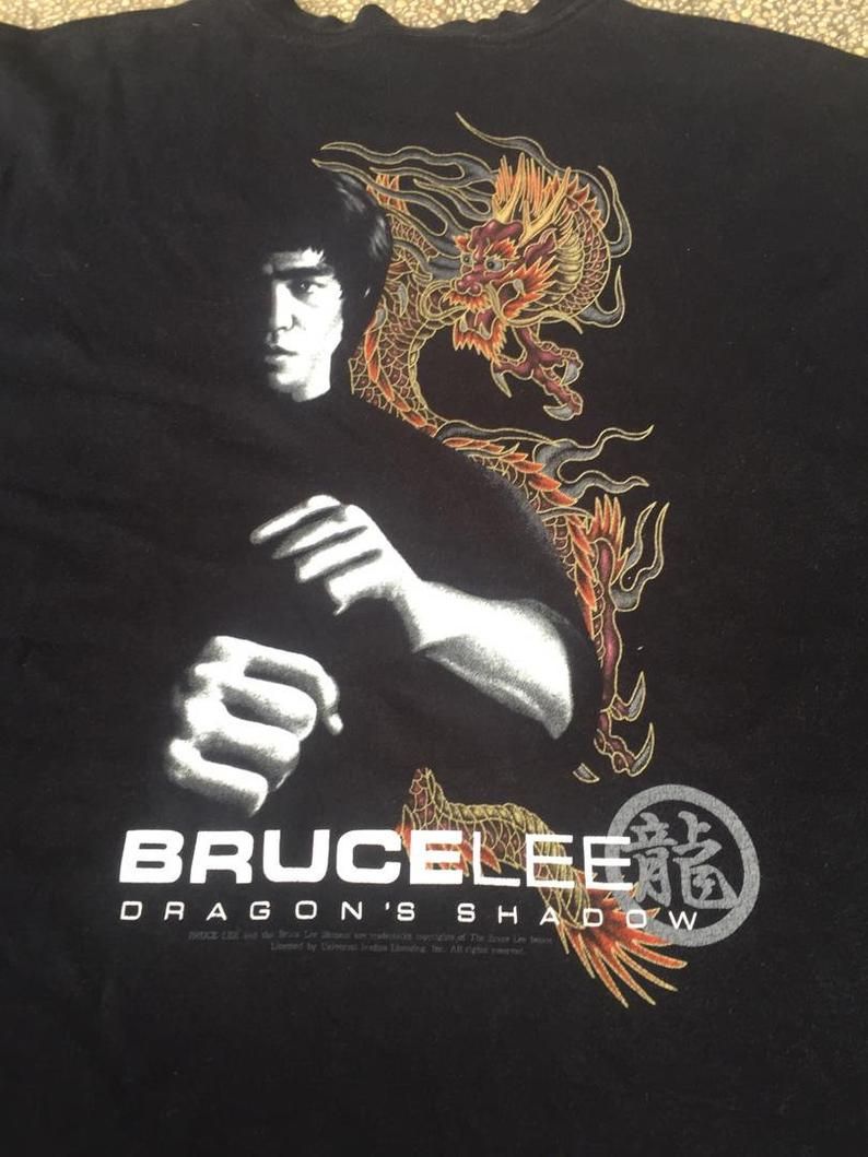 Vintage Design Bruce Lee Dragon's 1993 Movie Shirt