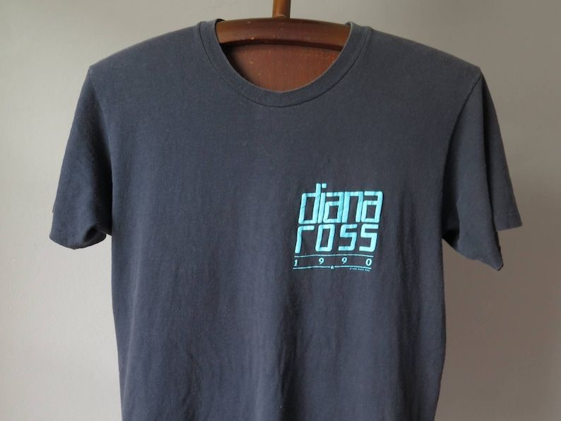 Vintage Diana Ross Tshirt Diana Ross Tour 1990 Tshirt Vintage Music Tshirt Rb Soul Disco Vintage Rap Tee Hiphop Tshirt Cotton Fade Color