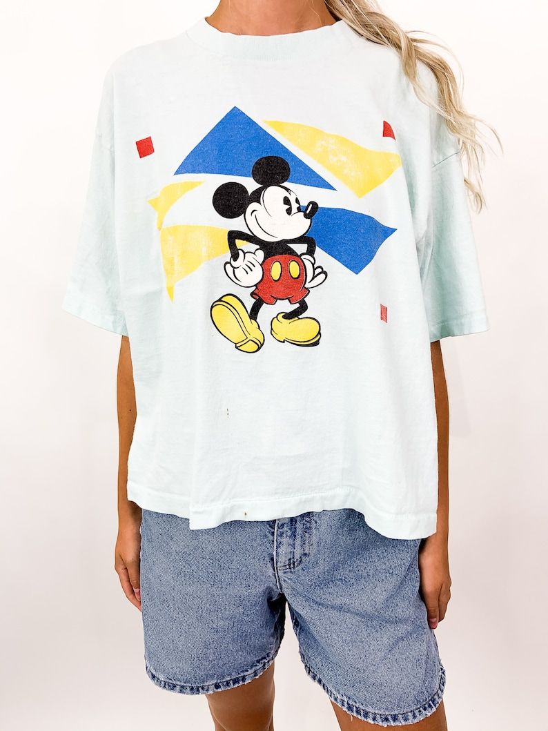 Vintage Disney Tee Rare Design Shirt