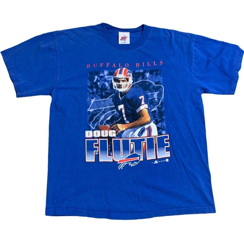 Vintage Doug Flute Buffalo Bills Graphic Tee