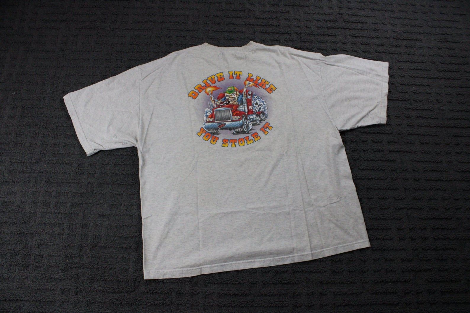 Vintage Drive It Like You Stole It T-Shirt / 90S Trucker Graphic Promo Tee