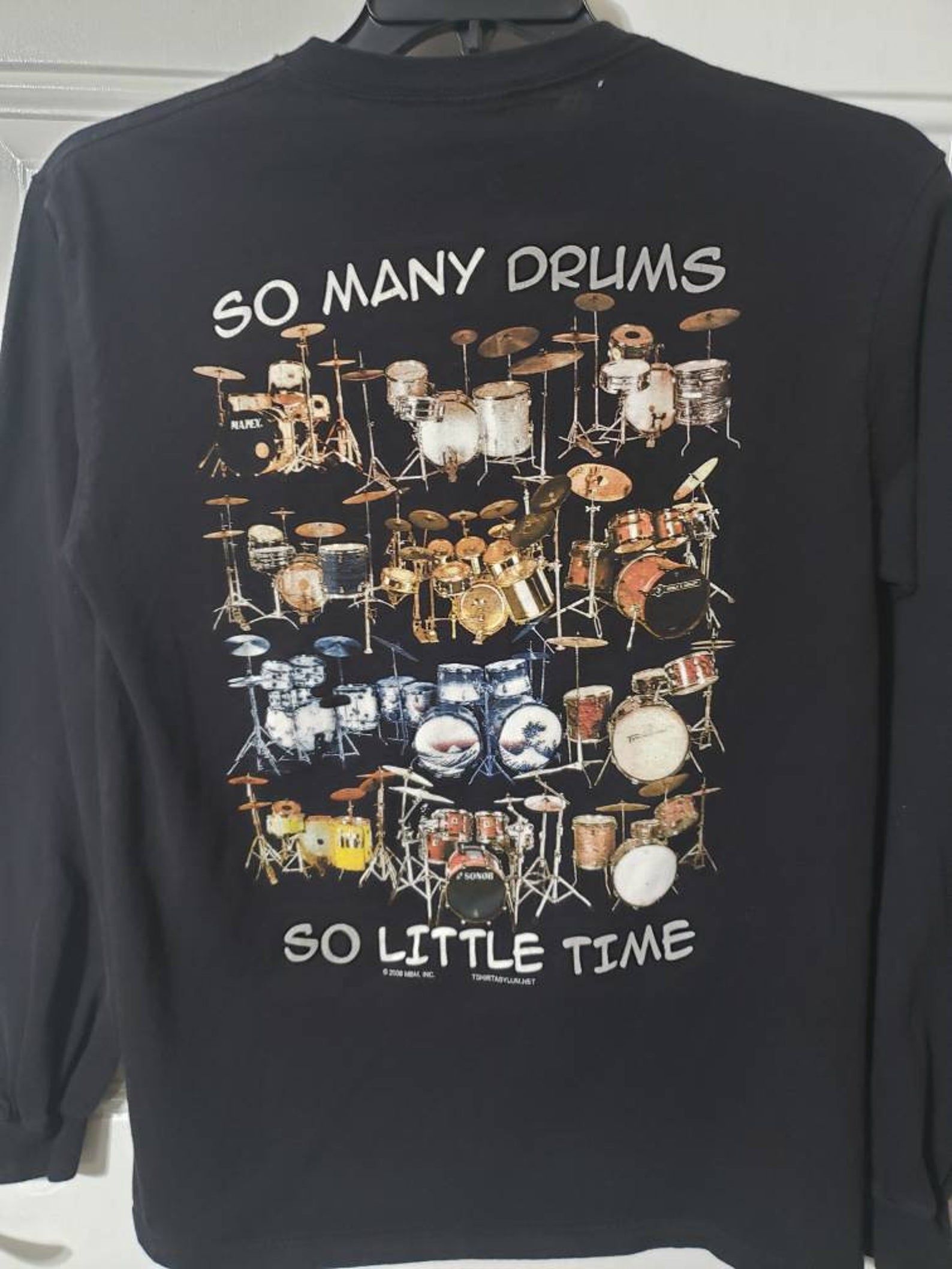 Vintage Drums Shirt Its All About The Beat M