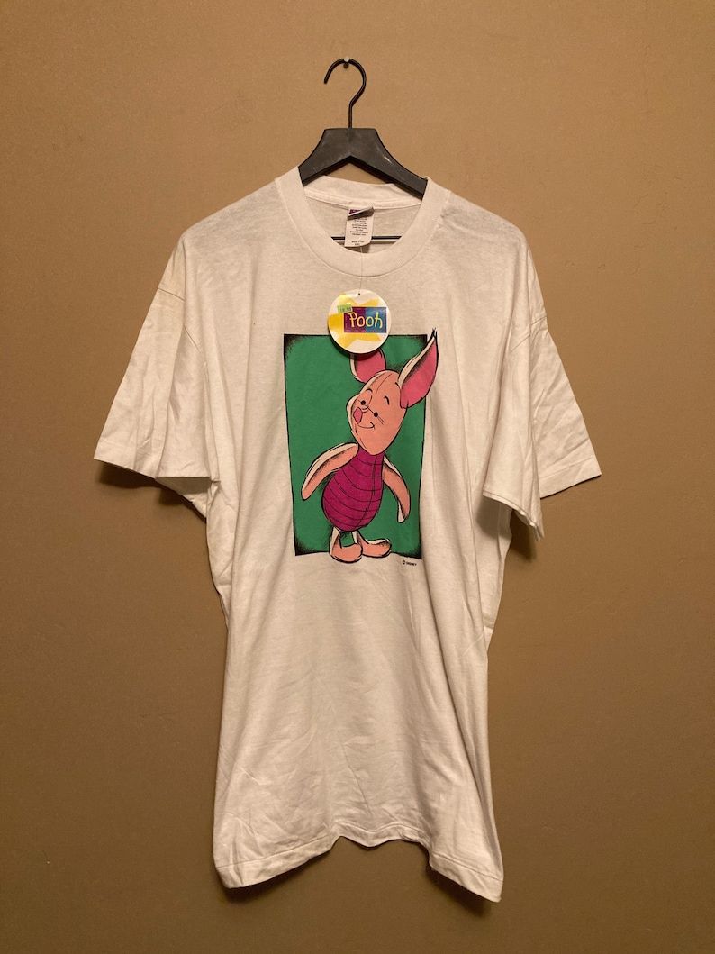Vintage Ds Piglet Tee Rare Design Shirt