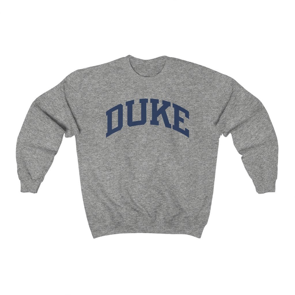 Vintage Duke University Blue Devil Bomber Sweatshirt 211020
